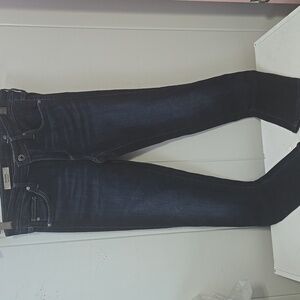 ADRIANO GOLDSHMIED DARK WASH WOMENS SKINNY JEANS DENIM 26R